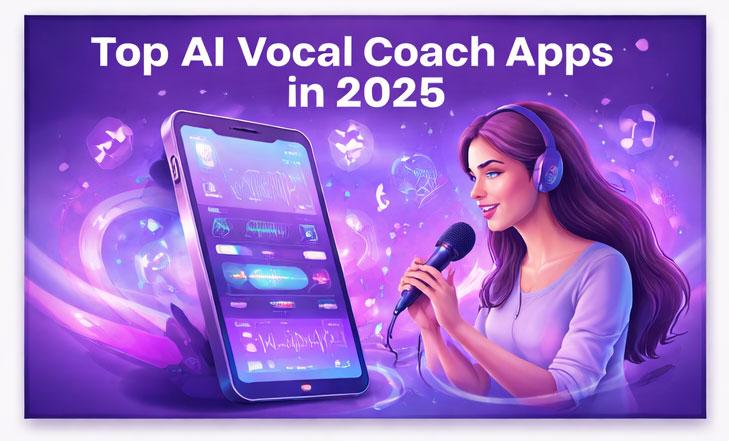 Top AI Vocal Coach Apps in 2025: Compare Features & Benefits